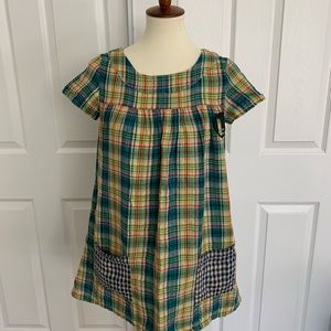 Vintage harajuku lovers plaid dress